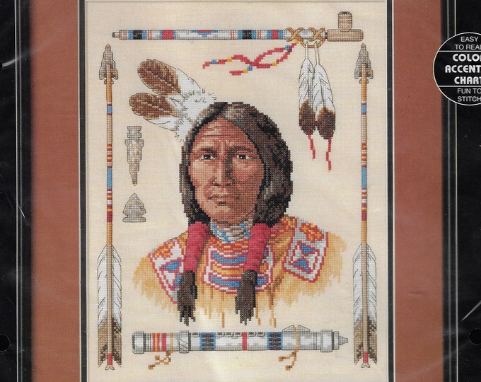 1990s Native Heritage Dimensions Counted Cross Stitch Kit 3736 - Etsy