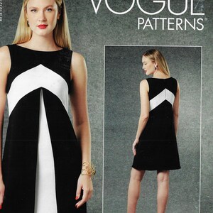 Tom and Linda Platt Womens Layered Summer Dress Vogue Sewing Pattern V1797 Size 8 10 12 14 16 Bust 31 1/2 to 38 FF