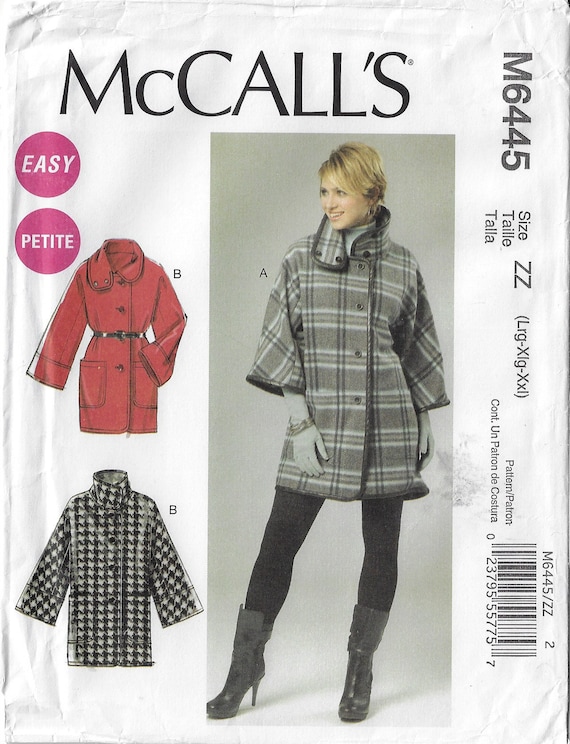Womens Dolman Sleeve Unlined Jackets With Variations OOP 