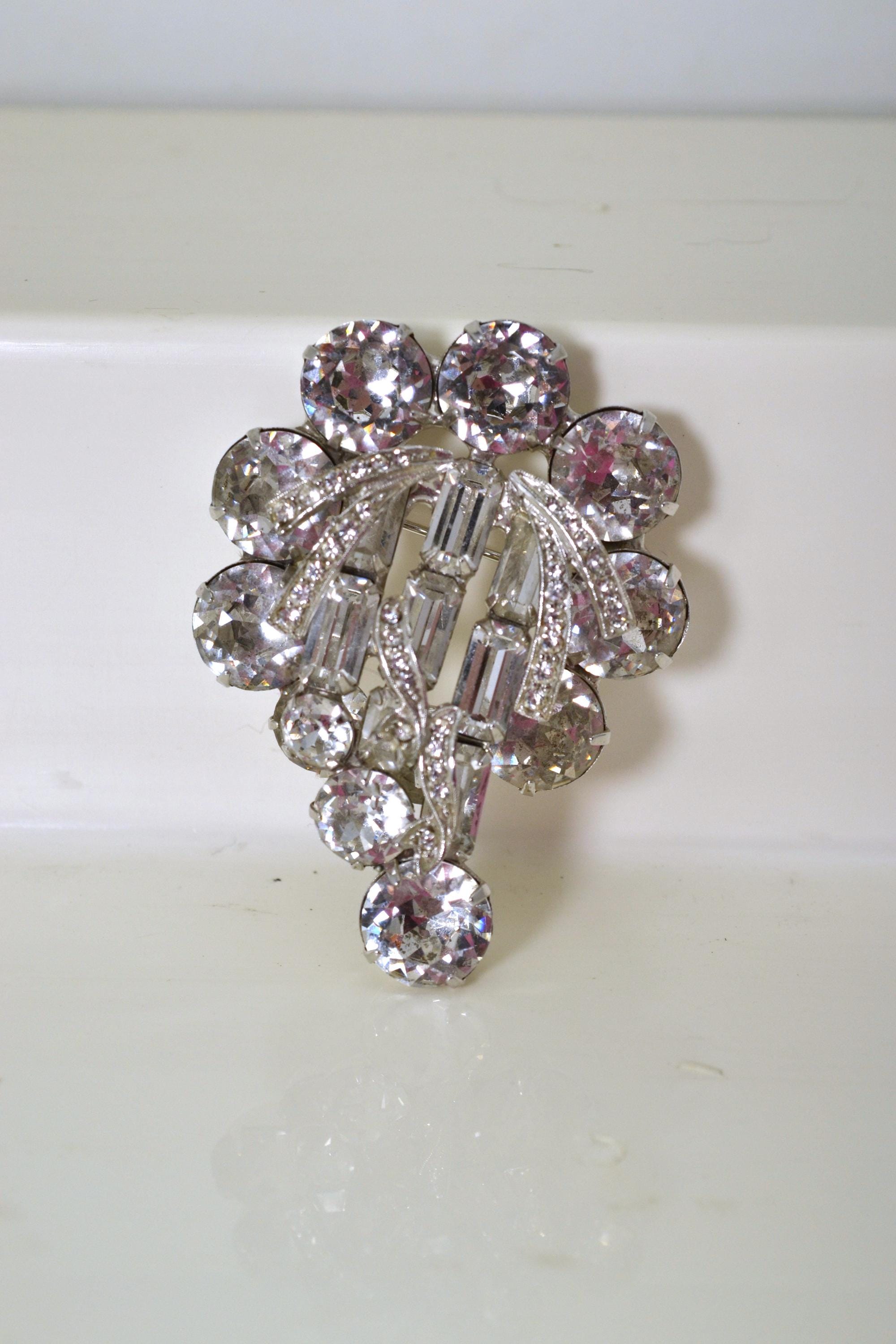 Acquista Elegante Spilla In Cristallo Tutto-fiammifero Da Donna, Regalo, Accessorio Moda Fai Da Te, Corpetto Da Donna In Italia A Partire Da 1.33 - Foto 5