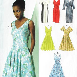 ワンピース widing pattern dress Amazon.com: Butterick Misses' Vintage 1950's One Piece Dress
