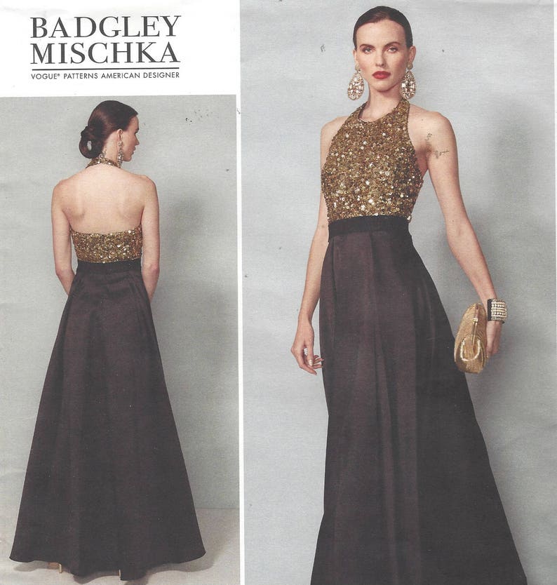 halter top evening gown