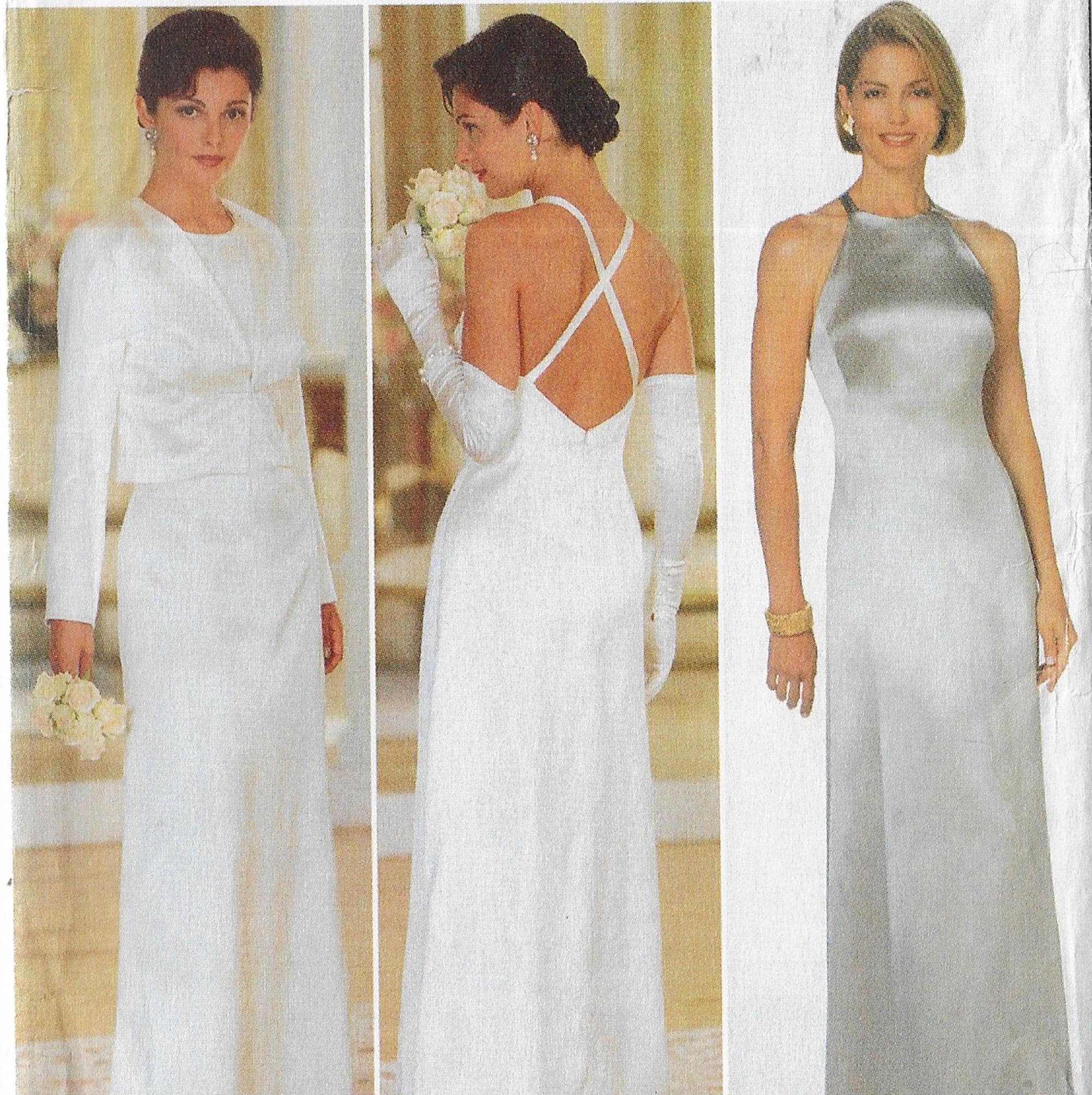 nicole miller halter wedding dress Prom Neck Dresses Nicole Miller Vintage Gown MAY_TOTAL_52