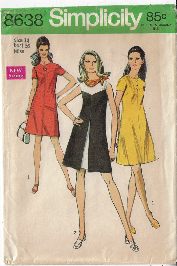 郵送買取 新品5台以上送料無料キャンペーン中！！  60s Womens Sewing Simplicity Variations With Dress Line A シャツ/ブラウス(長袖/七分)