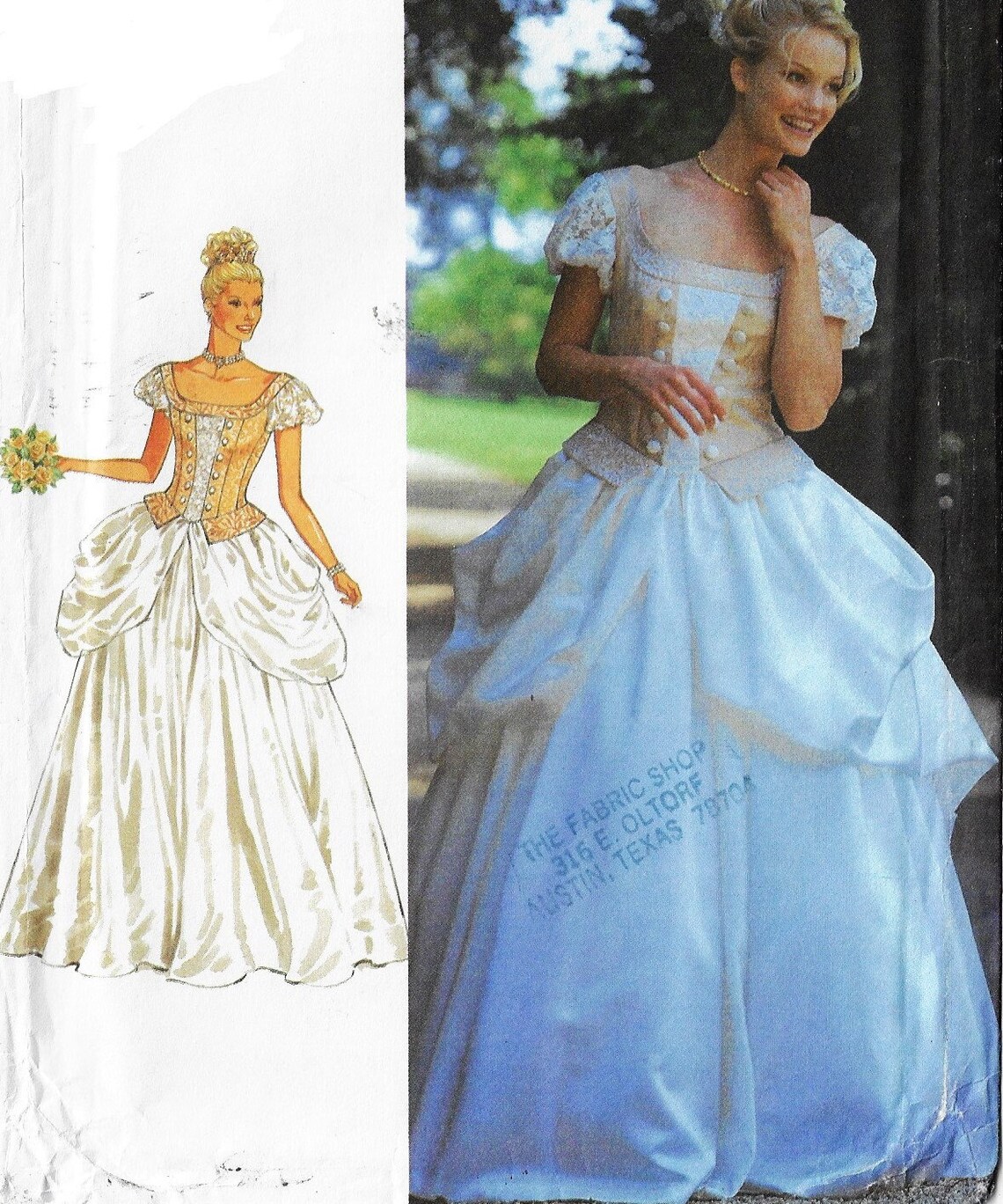 90s ball gown