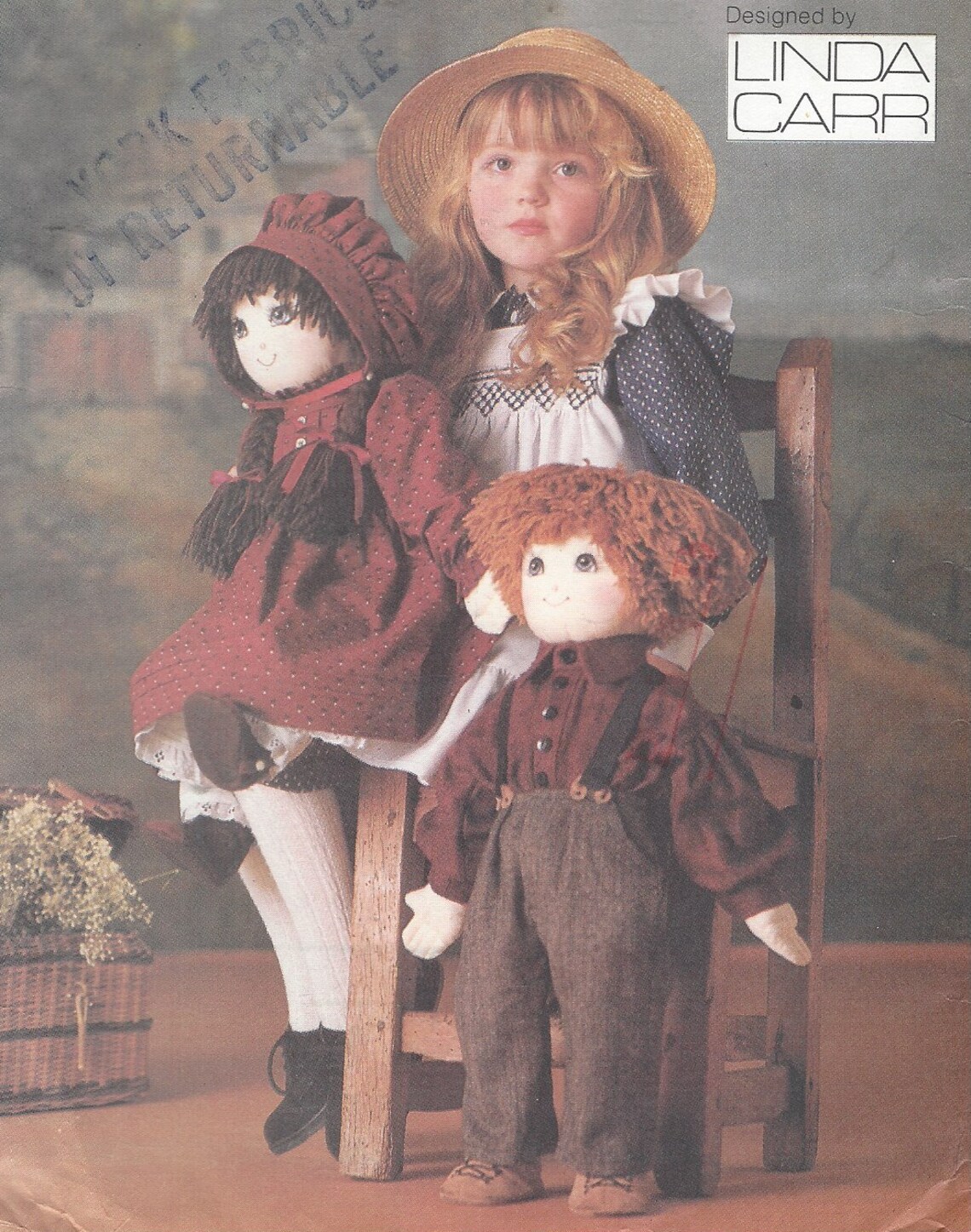 1980s Linda Carr Stuffed Girl Doll and Boy Doll and Clothes Etsy