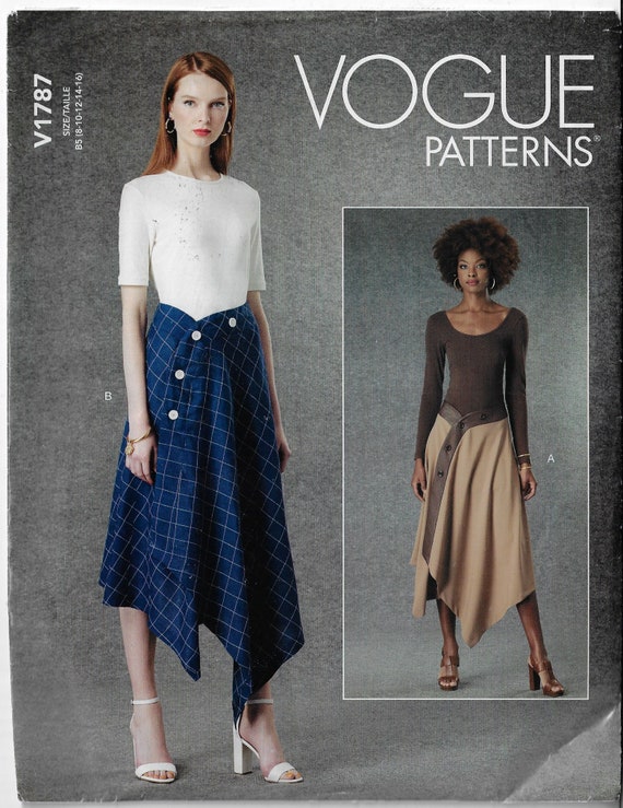 スカート [0tape] STRIPE BUTTON WRAP SKIRT 06403-
