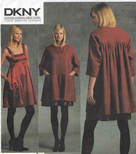 Donna karan coat dress Clearance