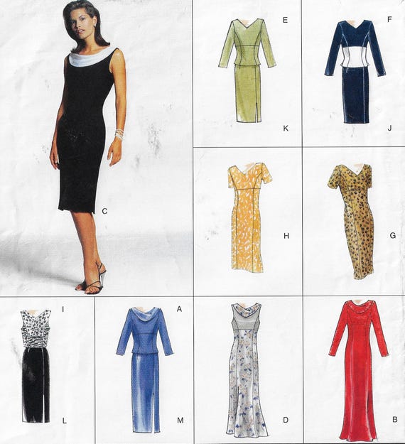 90s Womens Empire Waist Dress or Top & Skirt With Variations