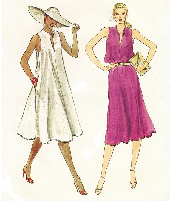very easy vogue dress patterns