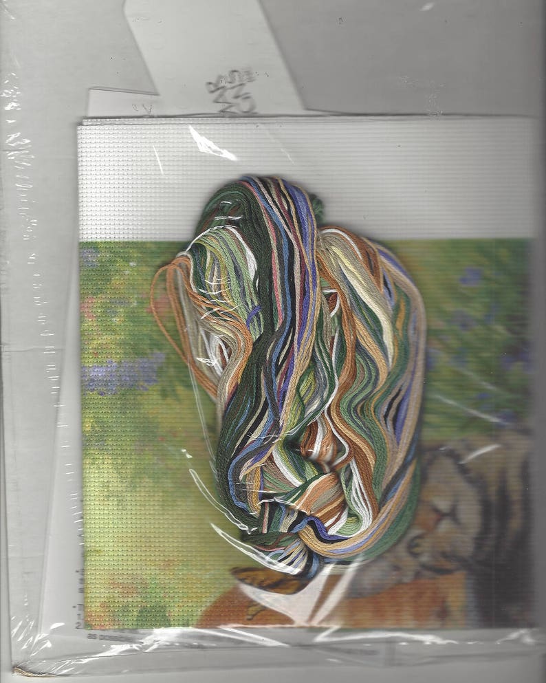 90s Hobbs /& Topper Picture Embellished Cross Stitch Kit Candemar Designs Kit 51069 Designed by Linda Picken UnOpened Cross Stitch Kit