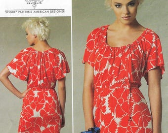 Tracy Reese-truijurk Vogue-naaipatroon V1224 Maat 8 10 12 14 FF