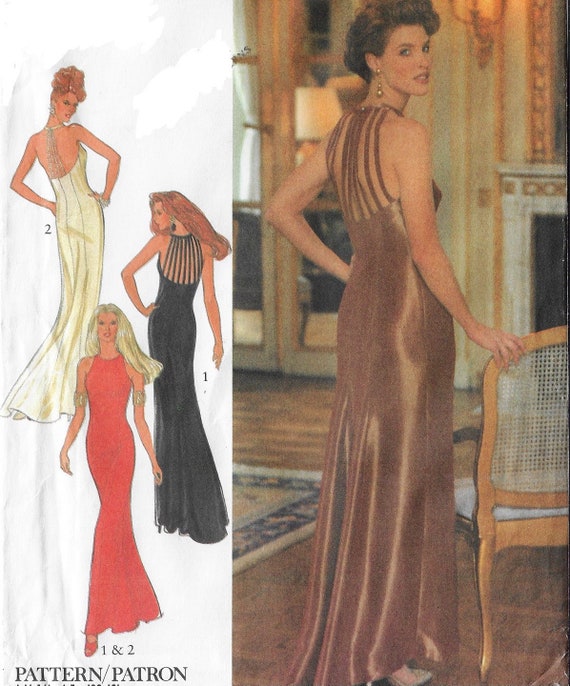 Vintage 90s Evening Gown 'Rimini by Shaw' Black... - Depop