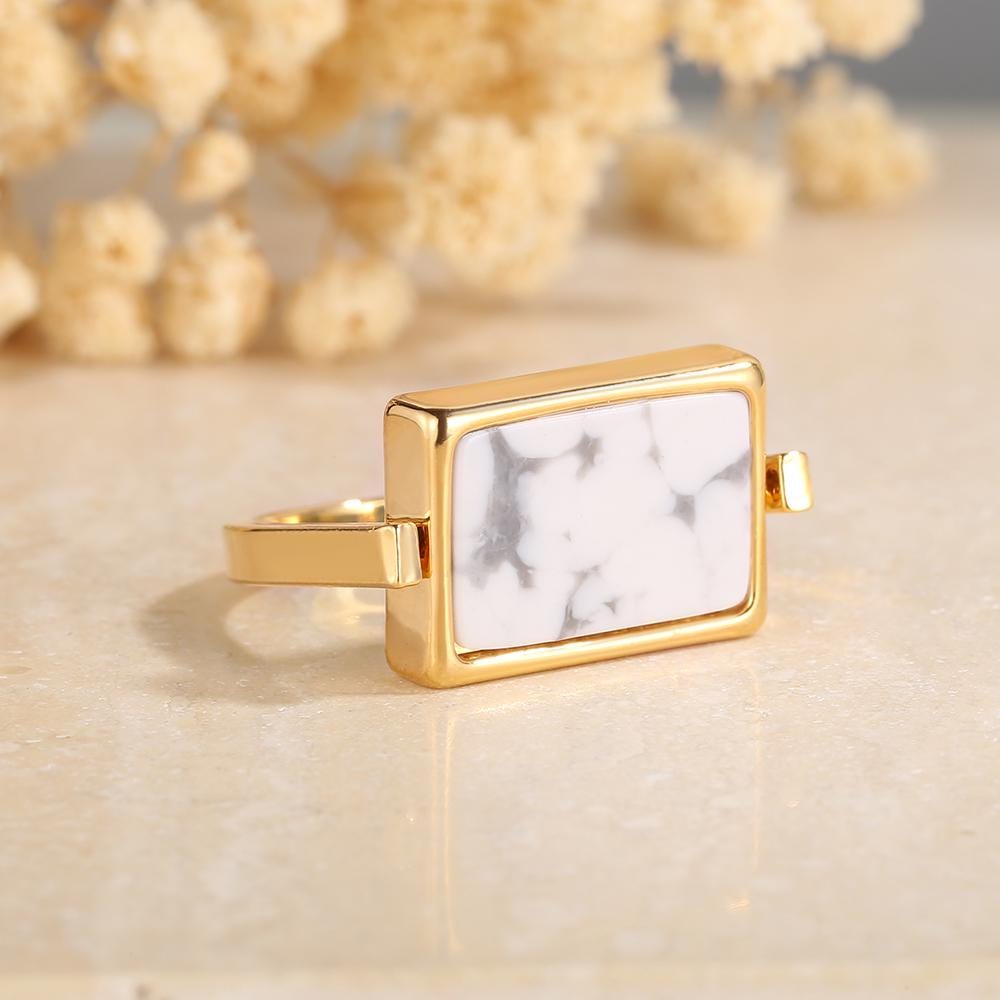 Vintage Spinning Signet Ring Flip Reversible Ring Blue Stone Lapis ...