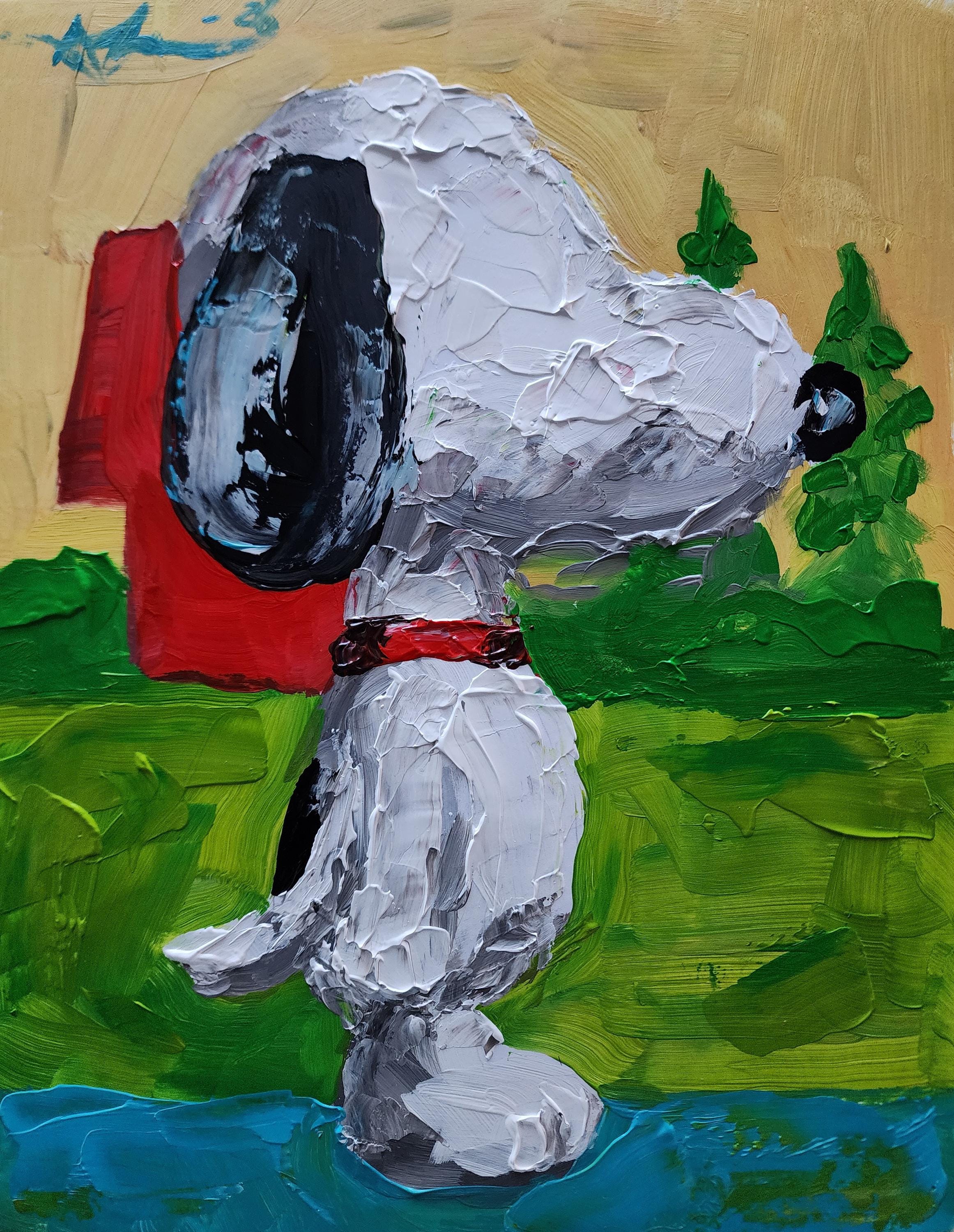 Snoopy Pop Art - Etsy