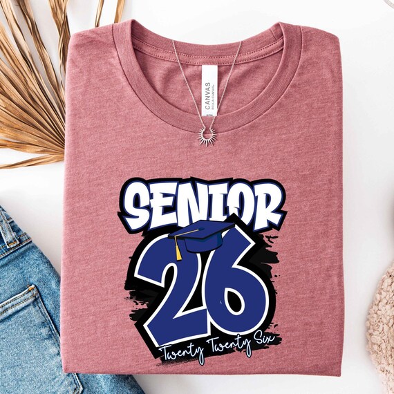 Senior 2026 Shirt, Class of 2026 Graduation Tee, High School Senior Shirt, Retro Senior Year, Senior 2026 Shirt, Graduation Gift for Seniors