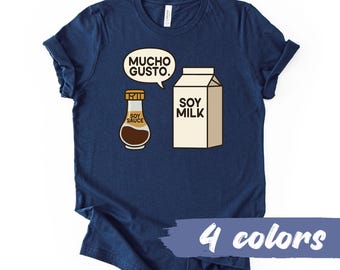 Funny Spanish Pun Mucho Gusto Graphic T-Shirt