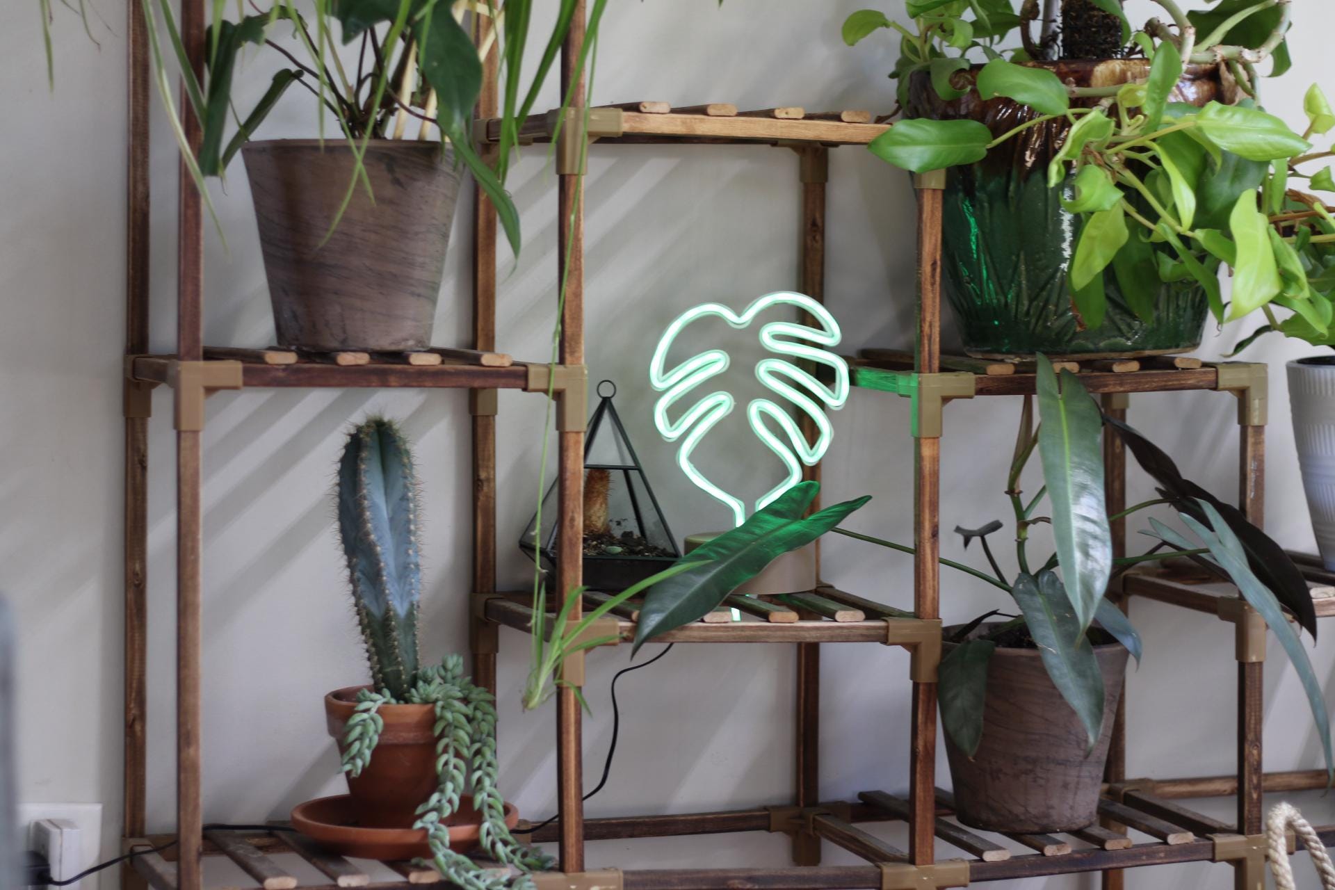 Monstera lamp - Etsy.de