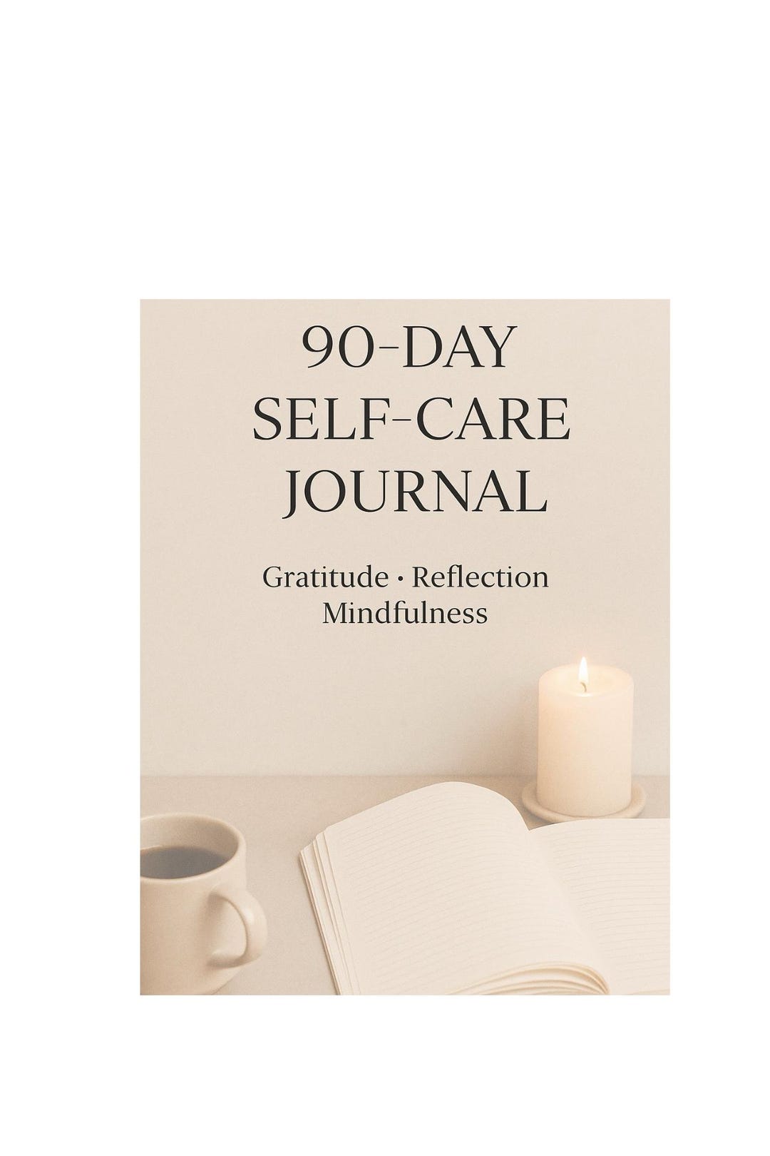 90 Day Self Care Journal With Prompts 116 Pages (printable 8.5x11 PDF ...