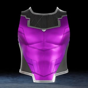 Card Master Chest Armor STL File: Rogue Hero Cosplay Prop