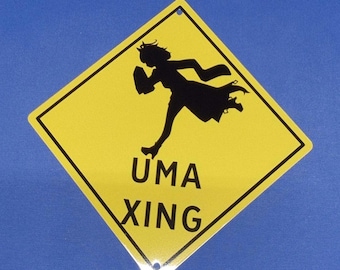 Agnes Tachyon Umamusume Crossing Sign