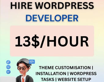 WordPress Website Design & Setup Service, Responsive Business Website Customization