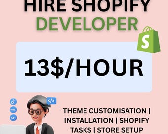 Shopify Website Design & Development Service, Custom Store Design and Full Ecommerce Setup