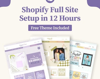 Konfiguracja sklepu Shopify w 12 godzin | Kompleksowy projekt witryny Shopify