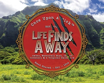 Life Finds A Way | Jurassic Park Inspired | Handmade Soy Candles, Wax Melts & Room Sprays