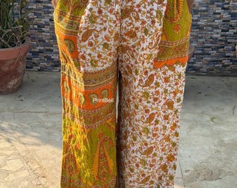 Kantha pocket pants