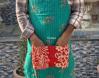 Upcycled Kantha Apron - Assorted Patterns