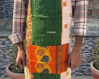 Upcycled Kantha Apron - Assorted Patterns