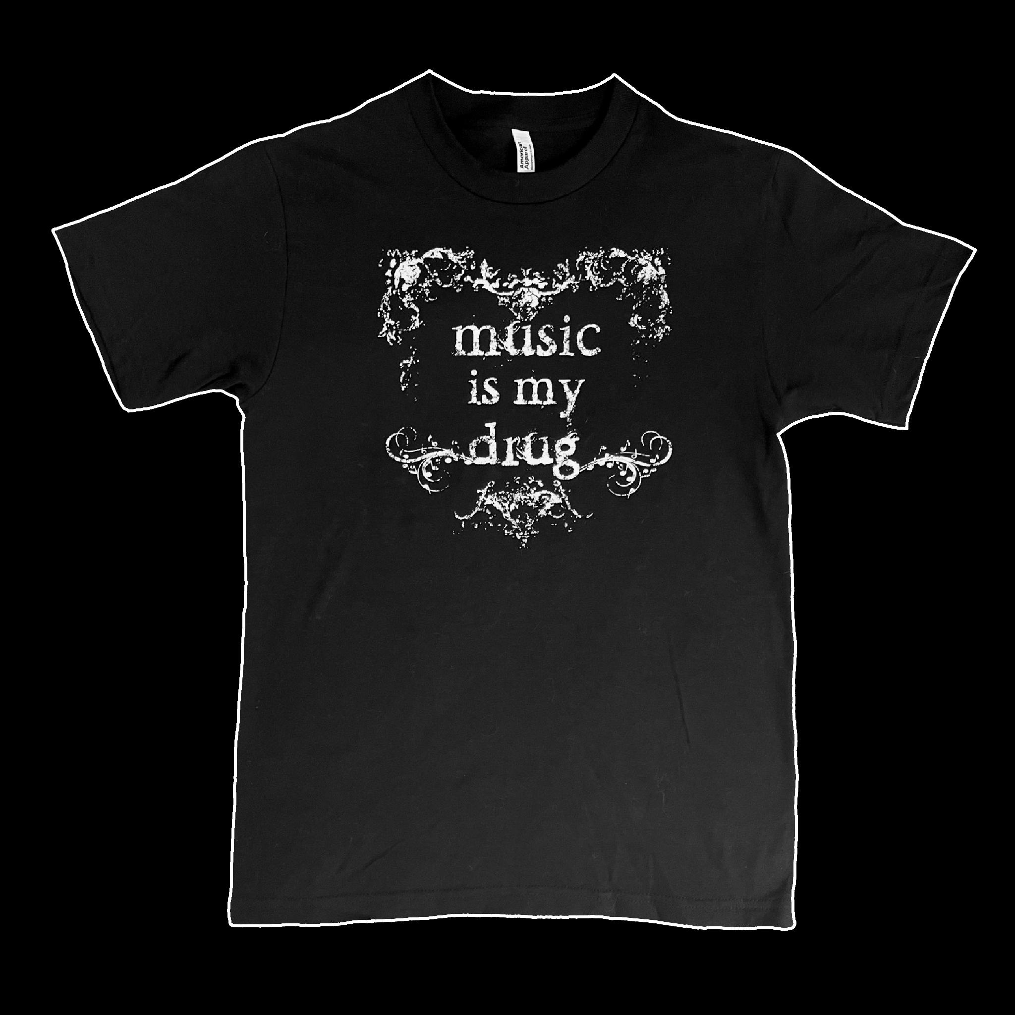 Music is My Drug T Shirt - Etsy
