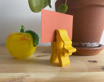 Card Holder, Photo Stand - Giraffe