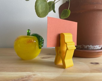 Card Holder, Photo Stand - Hippo