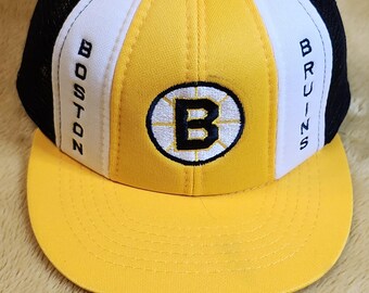 Vintage Boston Bruins Trucker hat Snapback