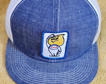 Vintage Esso Trucker hat Snapback kbrand
