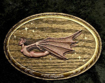 Flying Vampire sculpture #1