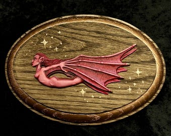 Flying Vampire sculpture #2