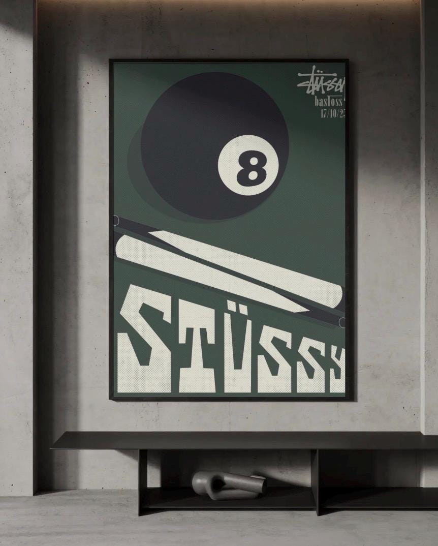 Stussy 8 Ball - Etsy