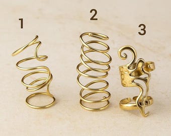 Arthritis Finger Splint Ring, Sterling Silver 925 Full Finger Splint Ring, Arthritis, EDS Support, EDS, Lateral Deviation