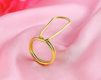 Férula de plata para artritis, soporte para desviación lateral, anillo EDS, férula para dedo en martillo, férula para deformidad en ojal, férula para dedo en gatillo