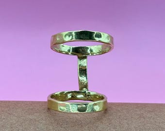 Sterling Silver Trigger Finger Splint Ring | Adjustable Arthritis Ring for Finger Pain and Joint Support Affordable Pain Relief Jewelry Gift