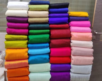 Tejido de seda dupioni pura: vestidos de novia y ropa formal.