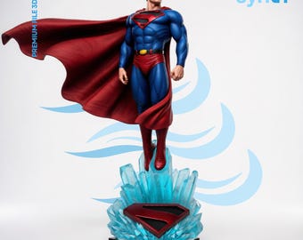 Flying Superhero Statue 1:6 Scale STL (Digital Download)