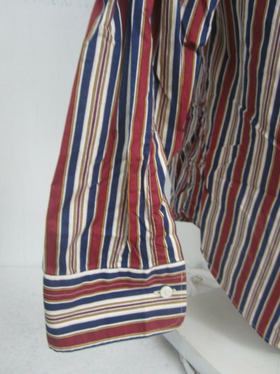 Bill Blass vintage Men Dress Casual Shirt long sl… - image 10