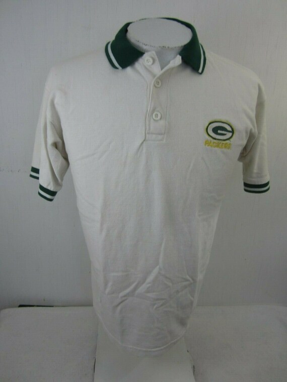 True Fan vintage 90s Men Polo shirt Green Bay Pac… - image 3