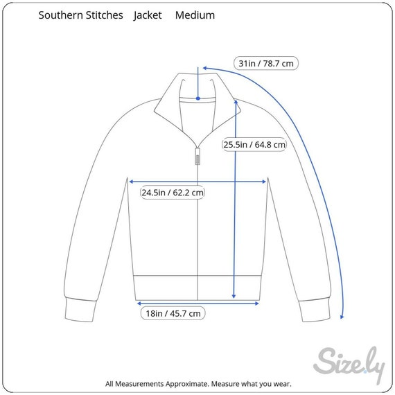 Southern Stiches vintage women's track jacket ful… - image 2