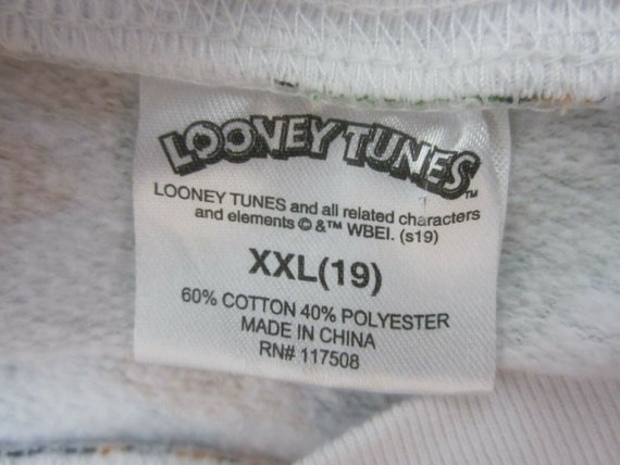 Looney Tunes Sweatshirt XXL (19) Womens Vintage 9… - image 9