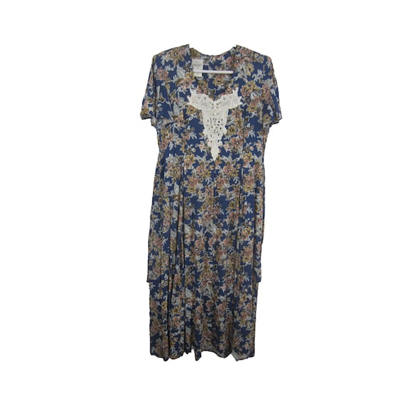 Bentley vtg Womens long dress cottagecore floral … - image 1